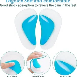 ramya beauty care Correction Gel Support for feet insoles correction pads Arch Support Insoles Arm Support-picture-10