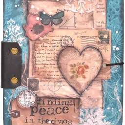 omar craft 1 A5 Diary Unrulled 200 Pages image 2