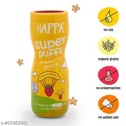 Happa Foods Multigrain Strawberry & Banana Melts Super Puffs-picture-24