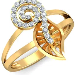 avsar AVR902YA 18kt Diamond Yellow Gold ring-picture-32