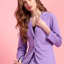 Golden Kite Notched Lapel Collar Long Sleeved Single-Breasted Blazers image 4