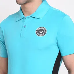 Invincible Men Colorblocked Polo Tee image 4