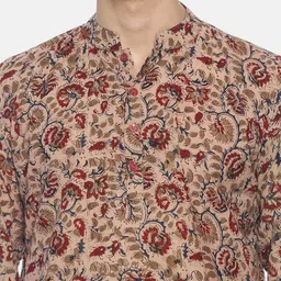 PAROKSH Men Ethnic Motifs Printed Kurta image 2