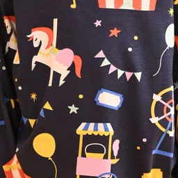 Anthrilo Boys Graphic Printed Night Suit image 2