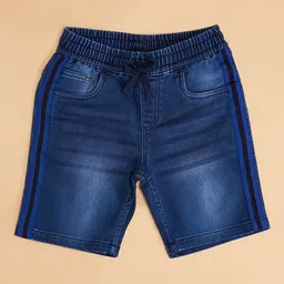 Pantaloons Junior Boys Washed Denim Shorts image 2