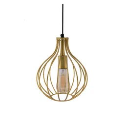 Homesake Gold-Toned Ceiling Lamp image 3