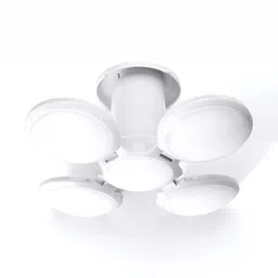 SPARK WORLD White Contemporary Ceiling Lamp image 3