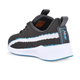 Campus Unisex Kids Grey Mesh Running Shoes image 5