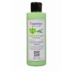 Deyomkar Natural Herbal Amla-Bhringraj Shampoo And Amla Bhringraj Conditioner image 2