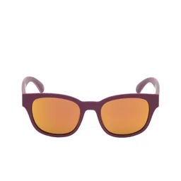 Skechers Women Orange Lens & Purple Wayfarer Sunglasses - SE6021 50 82Z image 2