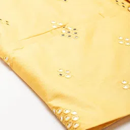 SOJANYA Men Blue Ethnic Motifs Woven Design Kurta & Churidar Comes With a Nehru Jacket image 3