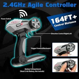 bestie toys 2.4G 4-Channel High-Speed RC Racing Car Rechargeable Toy Vehicle Lighting Effect image 4