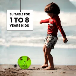 ultimate goal Children’s Green Soccer Ball | Fun Sports Toy | For Ages 3+ Football - Size: 3 image 5