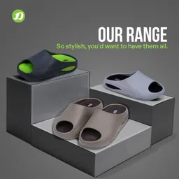 doctor extra soft Classic Ultra Soft with Cushion FootBed for Adult Comfortable,Lightweight Men Slides image 5