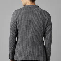 louis philippe Men Checkered Single Breasted Casual Blazer image 3