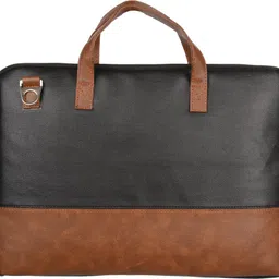 niavaa Men Black Messenger Bag image 2