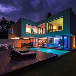 h decor 9 W Basic Decorative B22 D LED Bulb image 4