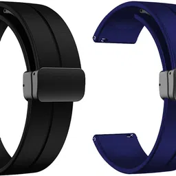 PUNAK 22MM Soft Silicon Smart Watch Strap with Magnetic Buckle for NOICEFIT ICON 2 / EVOLVE 3 / CALIBER 2 BUZZ / BOATT WAVE CALL / WAVE LITE / PRIMIA TALK / ULTIMA CALL MAX / LUNAR FIT / BOLT ROVER PRO / COSMIC R / STRIKER PRO / FIRBOLTT TALK PRO / INVINCIBLE PLUS / PHOENIX PRO / COBRA / APOLLO 2 / HUNTER / SUPERNOVA Smart Watch Strap-picture-23