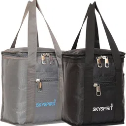 Medium size pack of 2 Lunh Bag For,school,college,Office, Combo offer Waterproof Lunch Bag-image-16