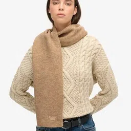 superdry Women Ribbed Scarf image 2