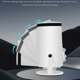 Omex 4K Android Dual Band WiFi6G (260 ANSI) Netflix Prime Hotstar Auto Keystone (4000 lm) Portable Projector image 2