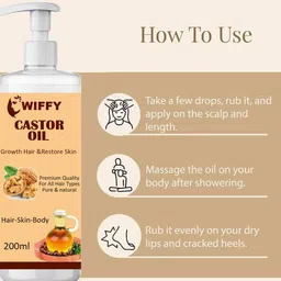 100% Pure Castor Oil Hair Oil pack of 1 Hair Oil-image-49