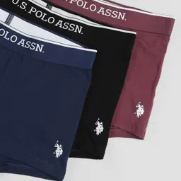 u.s. polo assn. Pack of 3 Solid Men Trunk-picture-26