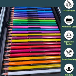 nickspool Little Artists Unicorn Drawing Kit - 145 pieces image 2