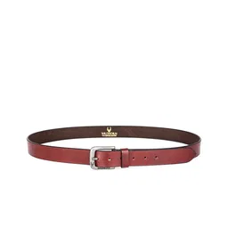 WildHorn Men Adjustable Brown Solid Belt image 4