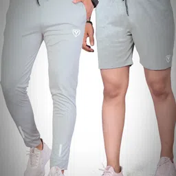 yazole Pack of 2 Solid Men Multicolor Sports Shorts image 1