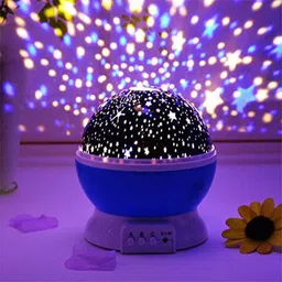 haven fort Dream rotating projection lamp Table Lamps Lamp Shade image 2
