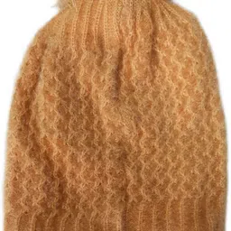 winter young ladki cap Solid Beanie image 2