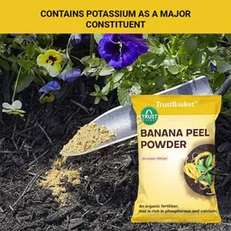 trustbasket Banana Peel Powder - Pack of 1 Fertilizer image 2