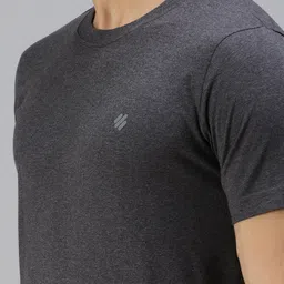 ONN Men Black & shale Regular Fit T-shirt image 5