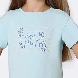 Van Heusen Girls Printed Cotton T-Shirt image 5