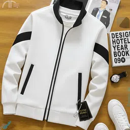 futse peno Men Solid Casual Jacket image 1