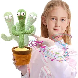 fadefox Dancing Cactus Toy or Talking Dancing Cactus Plush Toy image 3