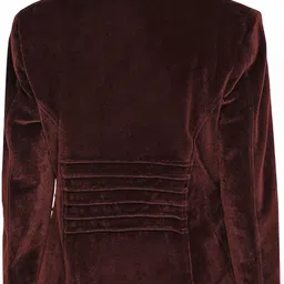 hautemoda Wool Solid Coat For Women image 2