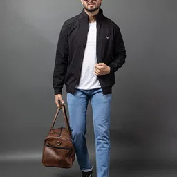 ELVINO Solid Men Wind Cheater-picture-21