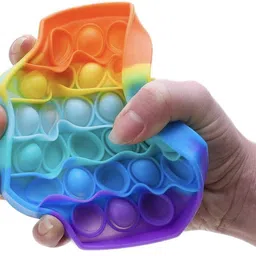 nizomi Pop it Fidget Toy Unicornn Sensory For Kids Adult Younger & Older Stress Relief Gadgets for All Age Family Edition Toys Sensory Development Anti Stress Cool Relief New Pop it Learning and Educational Toys image 2