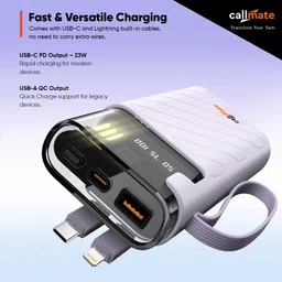 callmate 10000 mAh 23 W Power Bank image 3