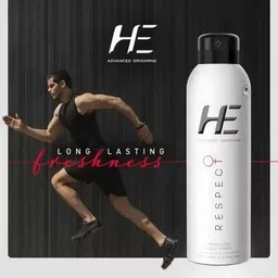 he Advanced Grooming Respect Perfumed 300ML(PACK OF 2) Body Spray - For Men image 3