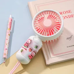 Felinar Rechargeable Mini USB Fan Cute Handheld USB Fan image 1
