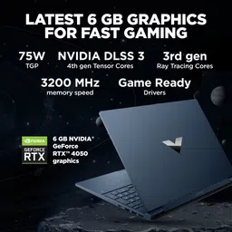 HP Victus Intel Core i7 13th Gen 13700H - (16 GB/512 GB SSD/Windows 11 Home/6 GB Graphics/NVIDIA GeForce RTX 4050) 15-fa1066TX Gaming Laptop image 2