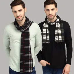 Trendy World Checkered Men Muffler-image-81