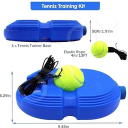 retimati Trainer Rebounce Ball with Solo String. Self-Practice for Tennis and Cricket Tennis Kit-picture-28
