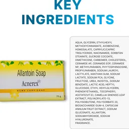 med manor Acnerex Allantoin Acne Care Soap - Fights Acne, Soothes Inflammation & Hydrates image 2
