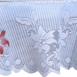 dakshya industries Cotton 2 Seater Floral Table Cover image 3