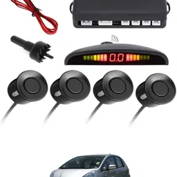 zplus Universal 4 Black Reverse Parking Sensor With LED Display For Cars-158 Safety of Passengers/Car One Alarm Kit-1950 Parking Sensor-picture-24