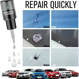 yatastrk YAT Auto Glass Scratch & Crack Repair Kit Quick DIY Windshield Fix (1 PCS) Windshield Repair Kit image 4